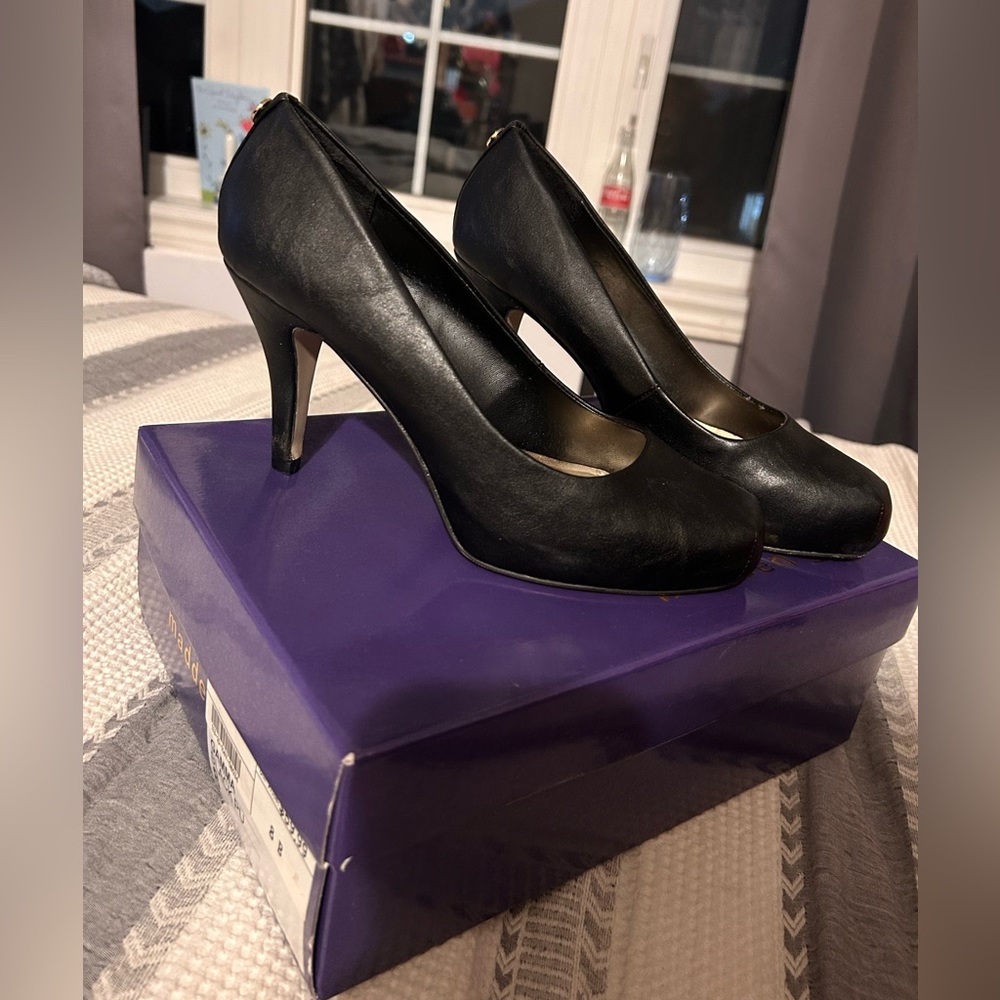 Madden Girl Black Heels